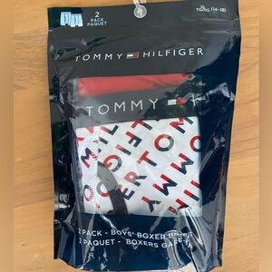 Macy’s- Tommy Hilfiger 2 pack Boys’ Boxer Briefs Logo XL TG/XG (16-18)